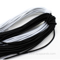 Black round elastic cord latex elastic cord